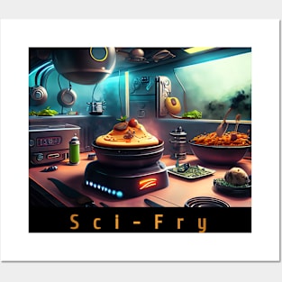 Sci-Fry Posters and Art